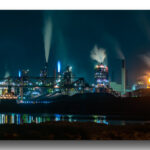 Industry: Steel Plant with a Ship Unloading