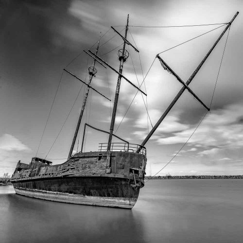 Abandoned ship near St. Catharines